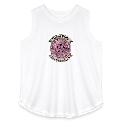 Miami Pride T Shirt, Soccer City Pride Gift - Women's Curvy Relaxed Tank Top