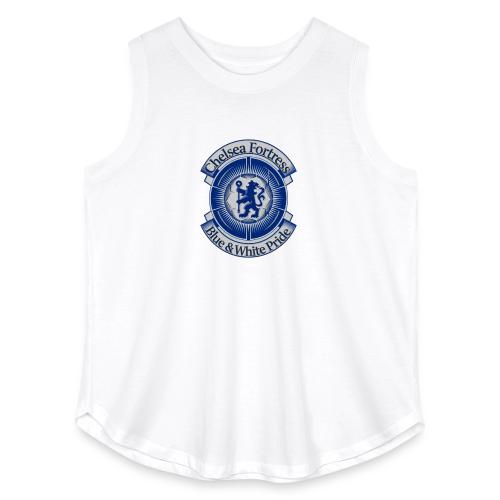 Chelsea Fortress T Shirt, Soccer City Pride Gift - Women's Curvy Relaxed Tank Top