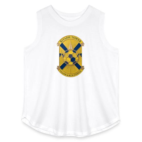 Riyadh Tower T Shirt, Football City Pride Gift - Women's Curvy Relaxed Tank Top