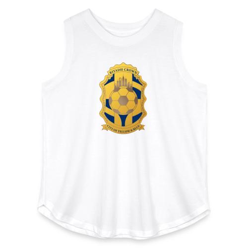 Riyadh Crown T Shirt, Modern Desert Pride Gift - Women's Curvy Relaxed Tank Top