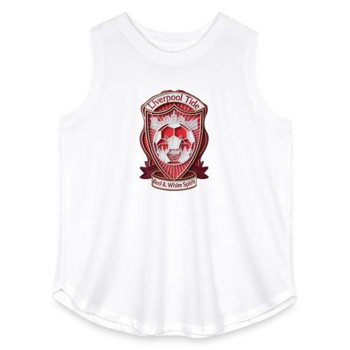 Liverpool Tide T Shirt, Soccer City Pride Gift - Women's Curvy Relaxed Tank Top