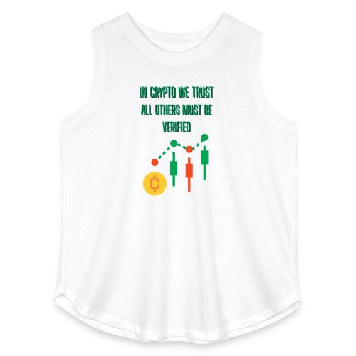 Sarcastic Bitcoin Investor T-shirt - Women's Curvy Relaxed Tank Top