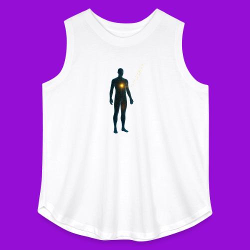 Glowing Chest Personl - Women's Curvy Relaxed Tank Top