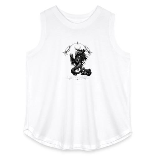 love and haunted - Women's Curvy Relaxed Tank Top