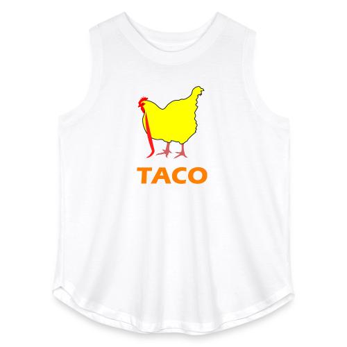 TACO Chicken - Women's Curvy Relaxed Tank Top