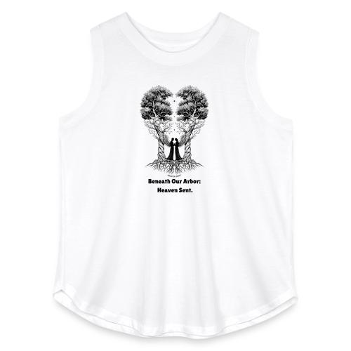 Angelic Guardian T-Shirt, Mug - Women's Curvy Relaxed Tank Top