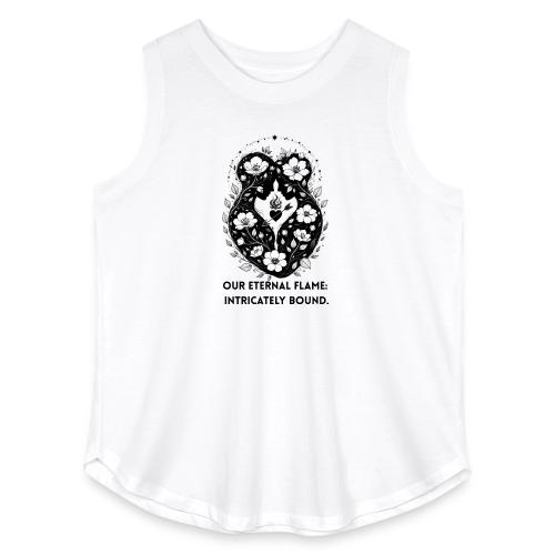 Eternal Flame of Embrace T-Shirt - Women's Curvy Relaxed Tank Top