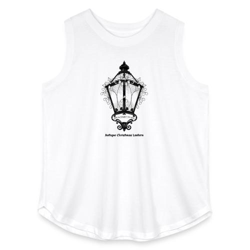 Antique Christmas Lantern T-Shirt - Women's Curvy Relaxed Tank Top