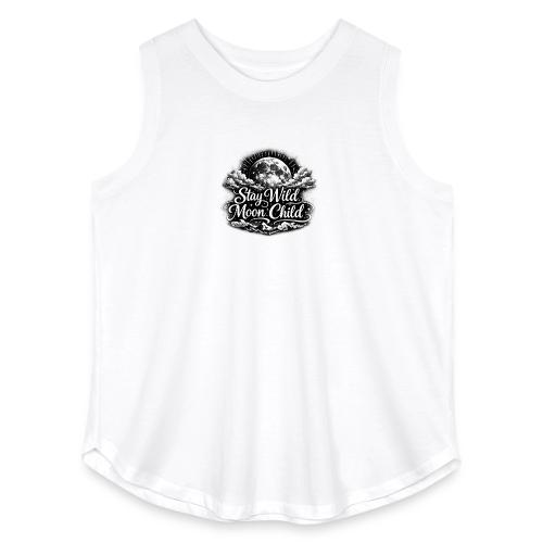 Stay Wild Moon Child - Women's Curvy Relaxed Tank Top