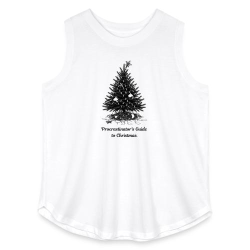 Procrastinator's Guide Christmas T-Shirt - Women's Curvy Relaxed Tank Top