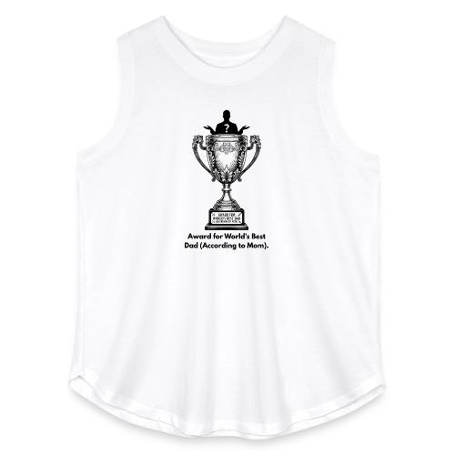 Sarcastic Dad T-Shirt - Women's Curvy Relaxed Tank Top