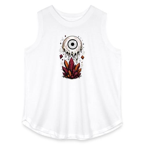 Melting Eyeball - Women's Curvy Relaxed Tank Top