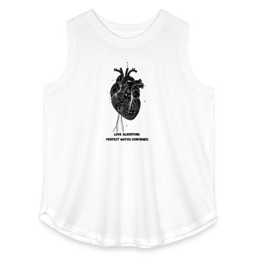 Love Algorithm T-Shirt - Women's Curvy Relaxed Tank Top