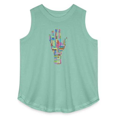 The Hand - Women's Curvy Relaxed Tank Top