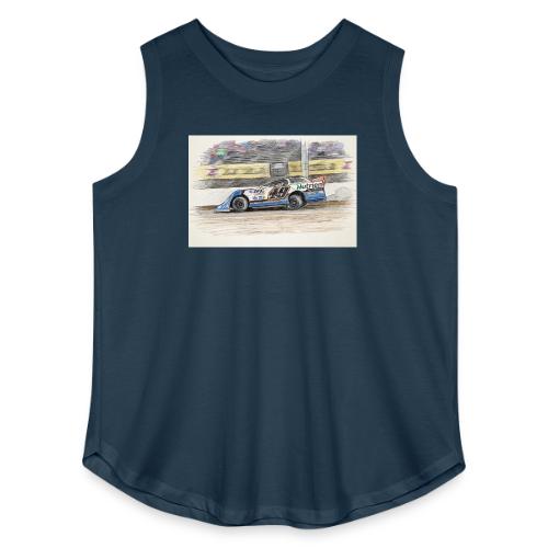 Jonathan Davenport's #49 - Women's Curvy Relaxed Tank Top