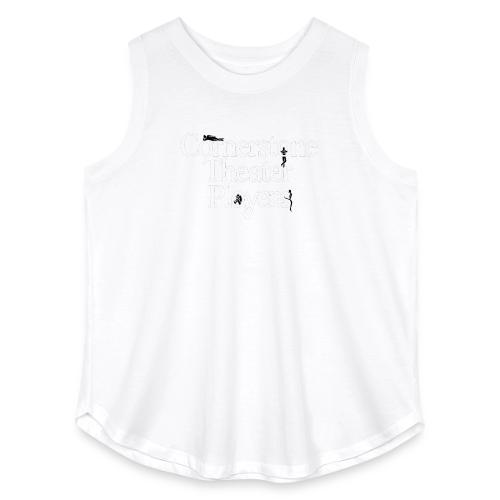 Cornerstone Theater Players (Light) - Women's Curvy Relaxed Tank Top