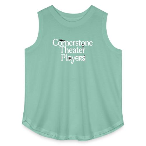Cornerstone Theater Players (Light) - Women's Curvy Relaxed Tank Top