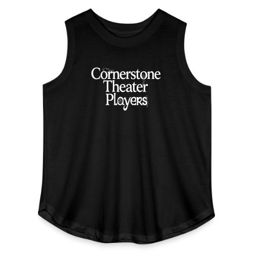 Cornerstone Theater Players (Light) - Women's Curvy Relaxed Tank Top
