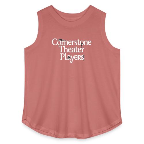 Cornerstone Theater Players (Light) - Women's Curvy Relaxed Tank Top