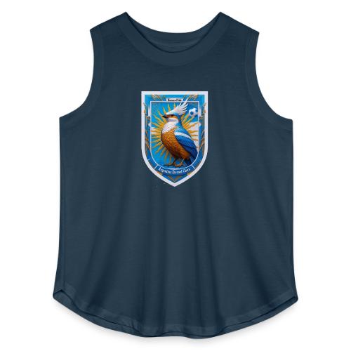 Argentina Hornero Pride T Shirt, Football Gift - Women's Curvy Relaxed Tank Top