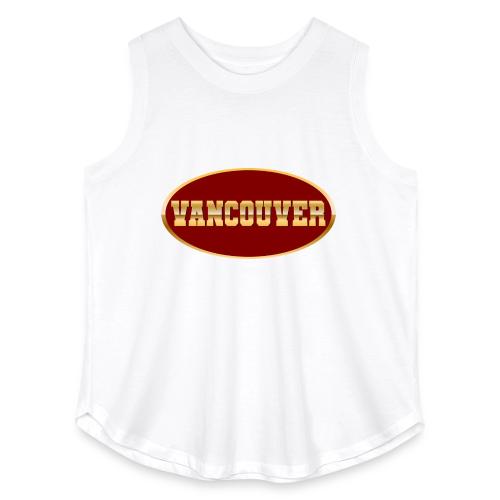 Golden Vibes – Vancouver - Women's Curvy Relaxed Tank Top