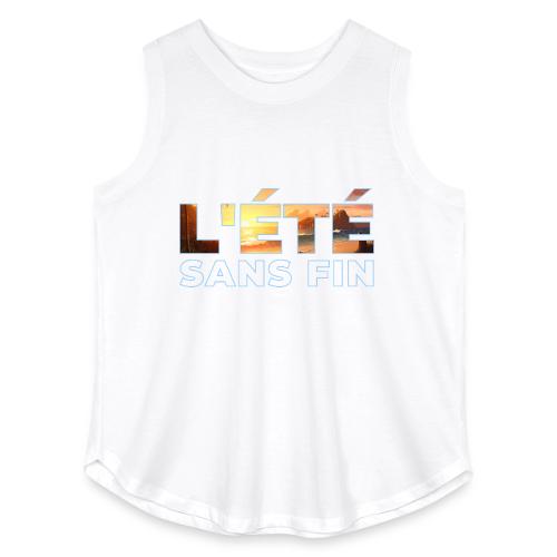 Golden Summer Atmosphere - Women's Curvy Relaxed Tank Top