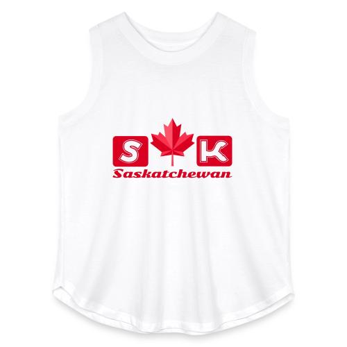 Saskatchewan, province of Canada - Women's Curvy Relaxed Tank Top