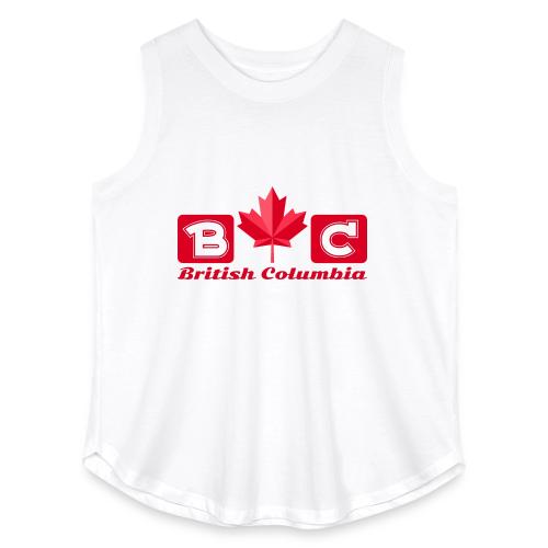 British Columbia, province of Canada - Women's Curvy Relaxed Tank Top