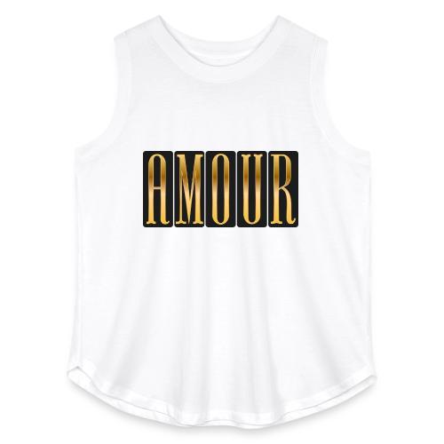 Golden Love - Women's Curvy Relaxed Tank Top