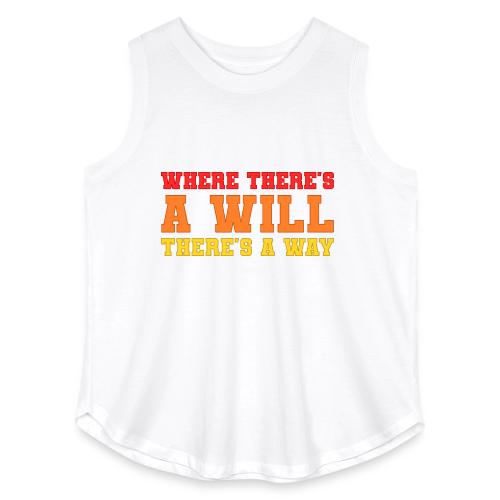Willpower Wins - Women's Curvy Relaxed Tank Top