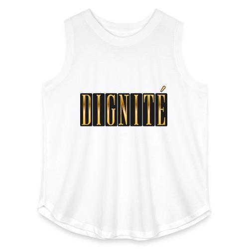Golden Dignity - Women's Curvy Relaxed Tank Top