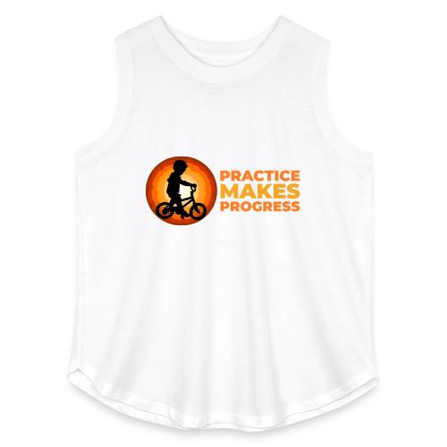 Practice makes progress - Women's Curvy Relaxed Tank Top