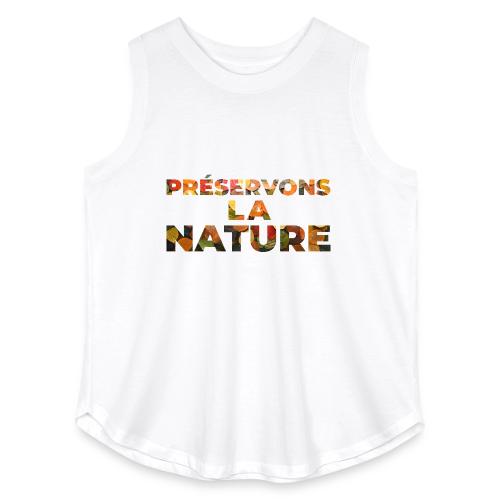 Preserving nature - Women's Curvy Relaxed Tank Top