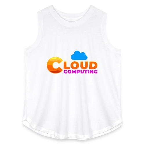 Cloud Computing - Women's Curvy Relaxed Tank Top