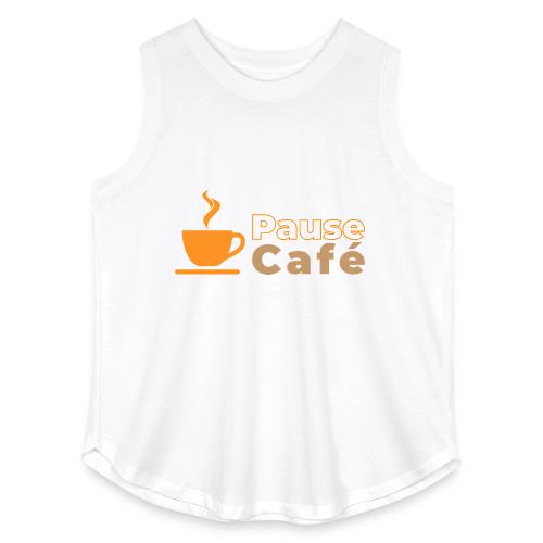 Coffee Break - Women's Curvy Relaxed Tank Top