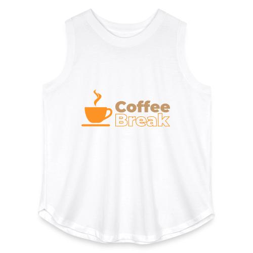 Coffee break - Women's Curvy Relaxed Tank Top
