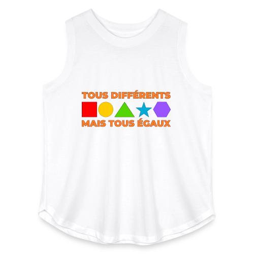 United in Our Differences - Women's Curvy Relaxed Tank Top