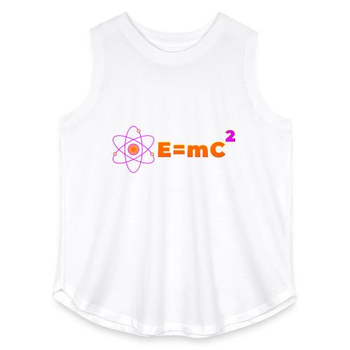 E = mc² - Women's Curvy Relaxed Tank Top