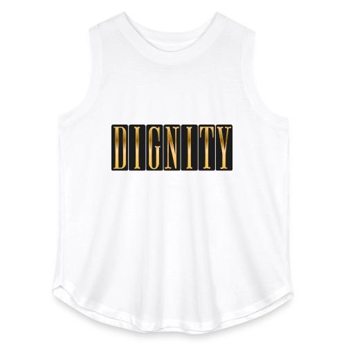 Golden Dignity - Women's Curvy Relaxed Tank Top