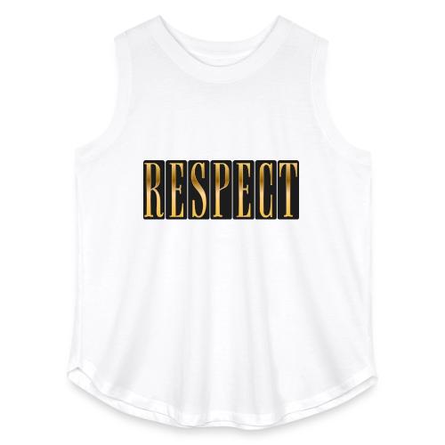 Golden Respect - Women's Curvy Relaxed Tank Top