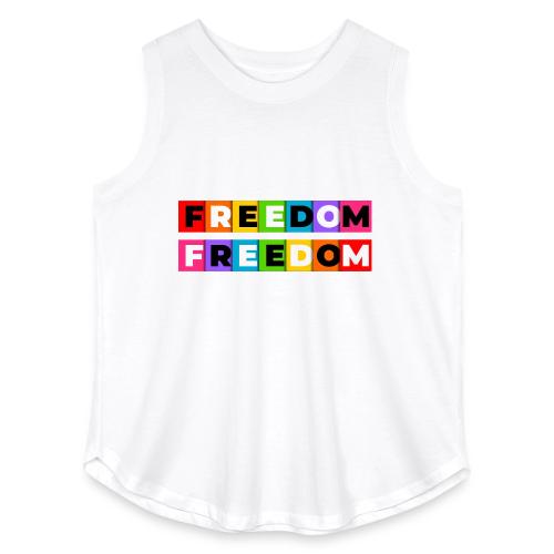 Freedom in Color - Women's Curvy Relaxed Tank Top