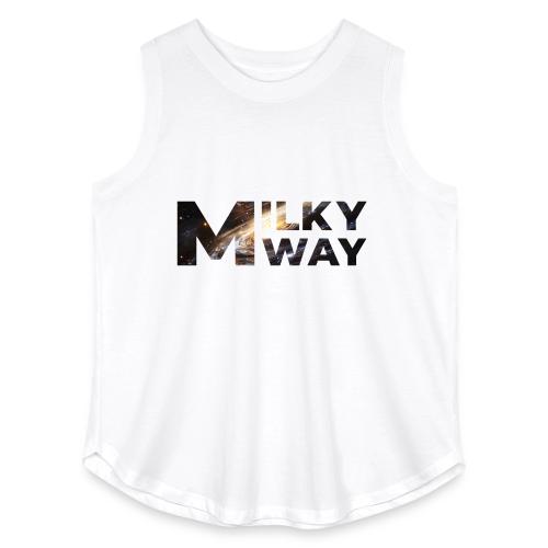 Milky Way Magic - Women's Curvy Relaxed Tank Top
