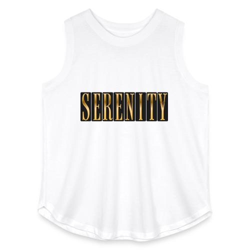 Serenity in Gold - Women's Curvy Relaxed Tank Top