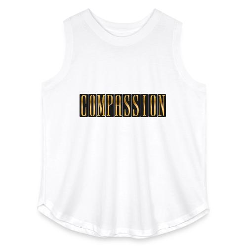 Golden Compassion - Women's Curvy Relaxed Tank Top