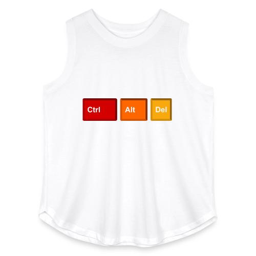 CTRL + ALT + DEL - Women's Curvy Relaxed Tank Top