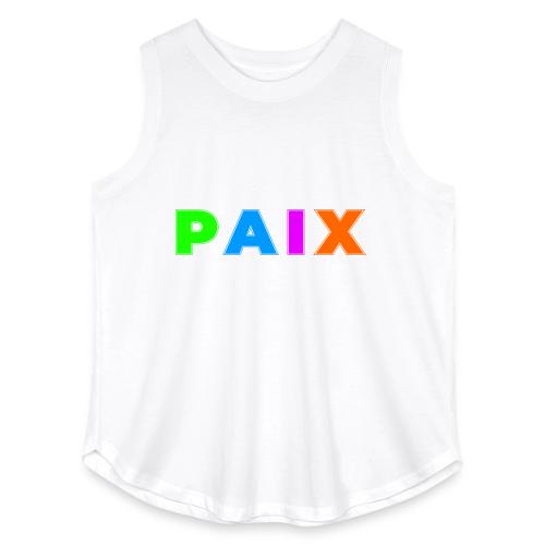 Peace in Colour - Women's Curvy Relaxed Tank Top