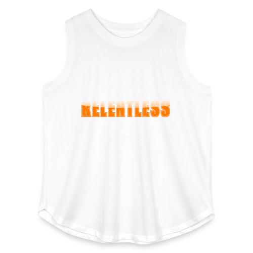 Relentless Motivation Design – Bold Statement - Women's Curvy Relaxed Tank Top