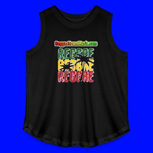 Rasta style reggae music design with classic roots - Camisole décontractée grande taille pour femmes