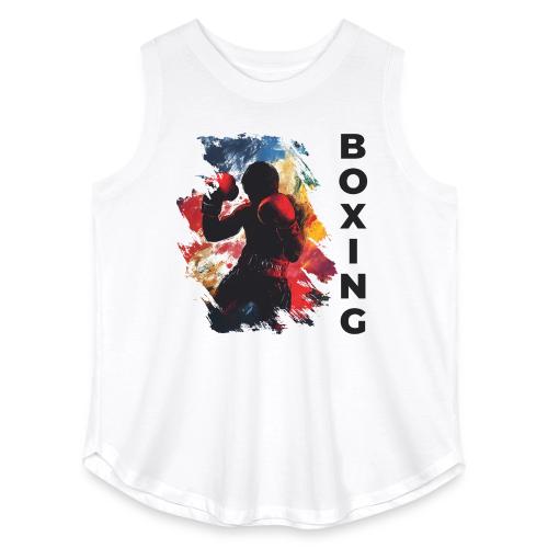 Boxing Drive - Women's Curvy Relaxed Tank Top