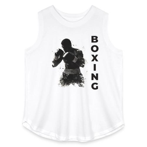 Boxing Vibes - Women's Curvy Relaxed Tank Top